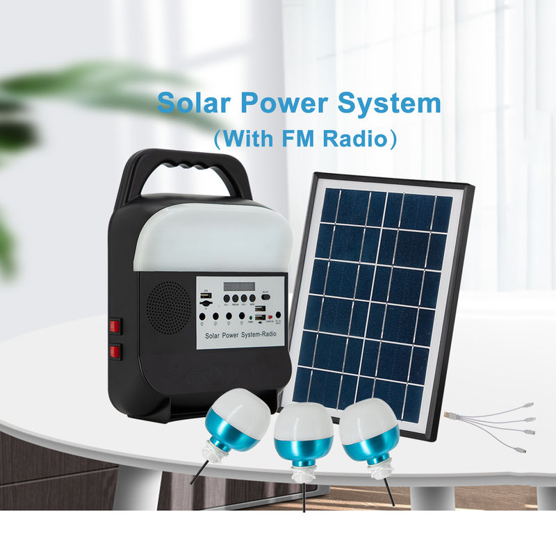 Sistema de iluminación ligero solar impermeable del soporte de pared IP65 DC los 49.5cm*40.5cm*46cm