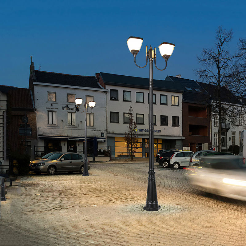 Ip65 al aire libre todo el vatiaje que la luz de calle solar fundió 30lamp a troquel de aluminio gotea poder más elevado
