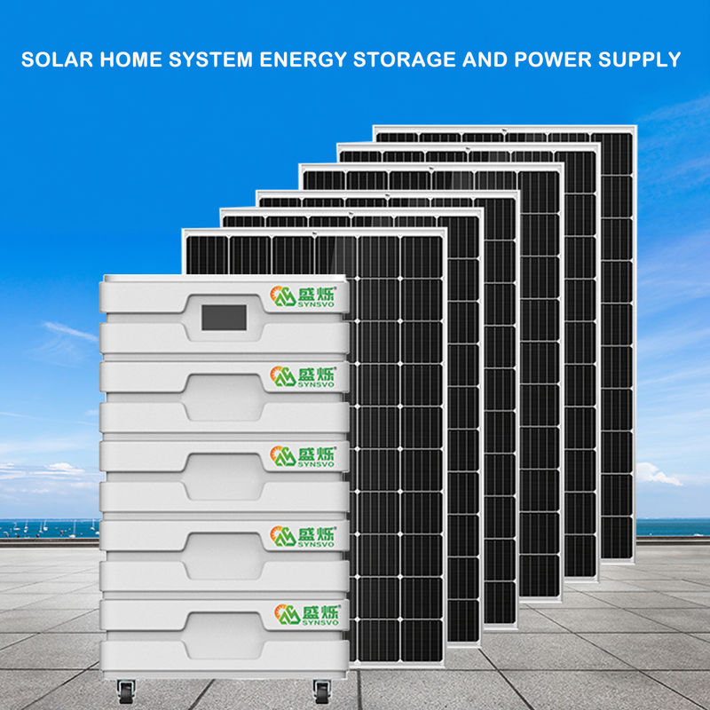 Sistema completo del almacenamiento de energía del uso en el hogar de la rejilla de 10KW 5kw Kit Power Solar Generator Off