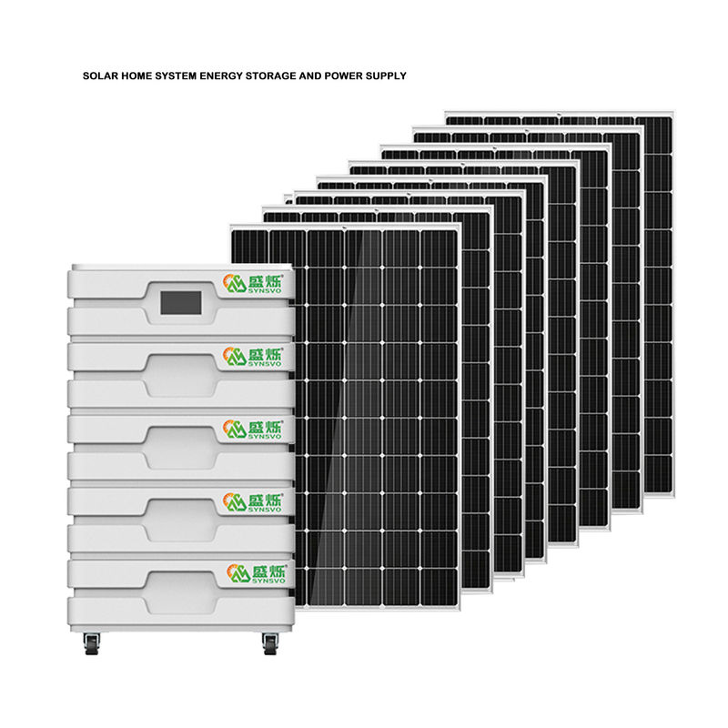 Sistema eléctrico 	Sistema solar portátil Kit For Houses de los generadores 10KW 5KW