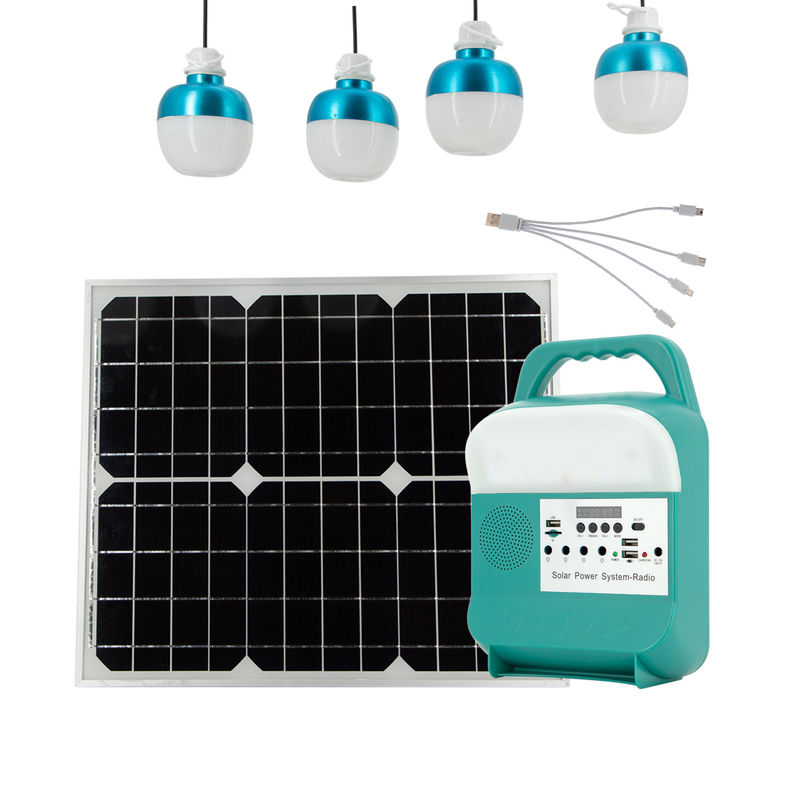Cargador USB portátil recargable del equipo del generador de la energía solar con la luz de la antorcha