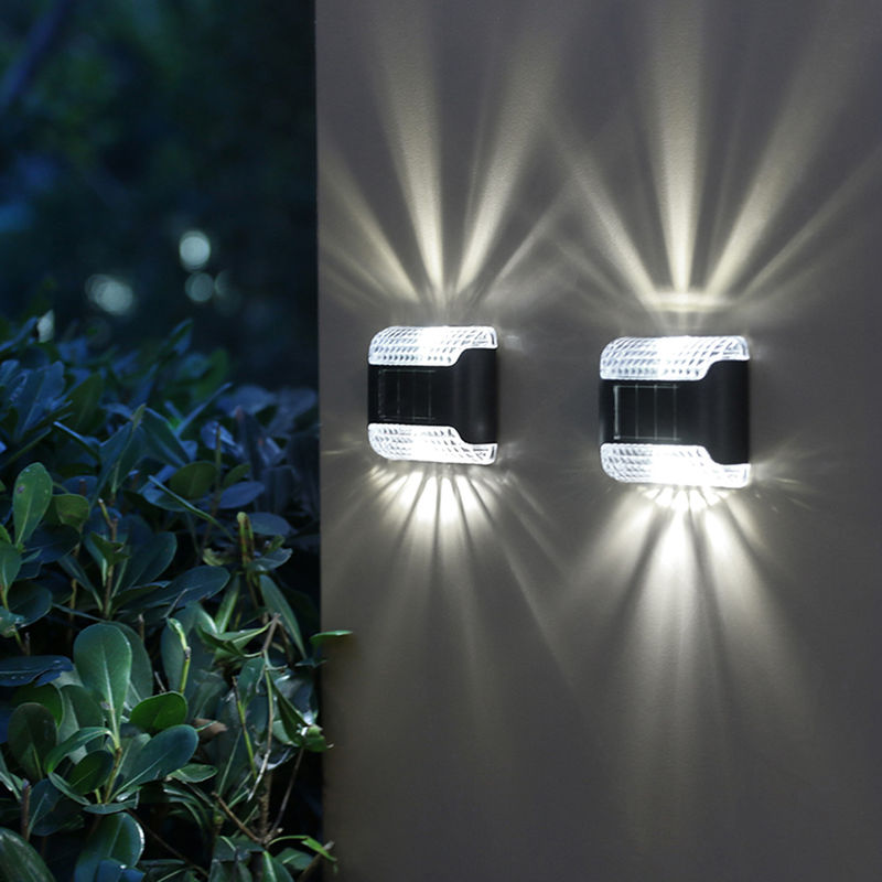 Decorativo brillante estupendo del jardín de la prenda impermeable del chalet del proyector ligero solar de la pared exterior