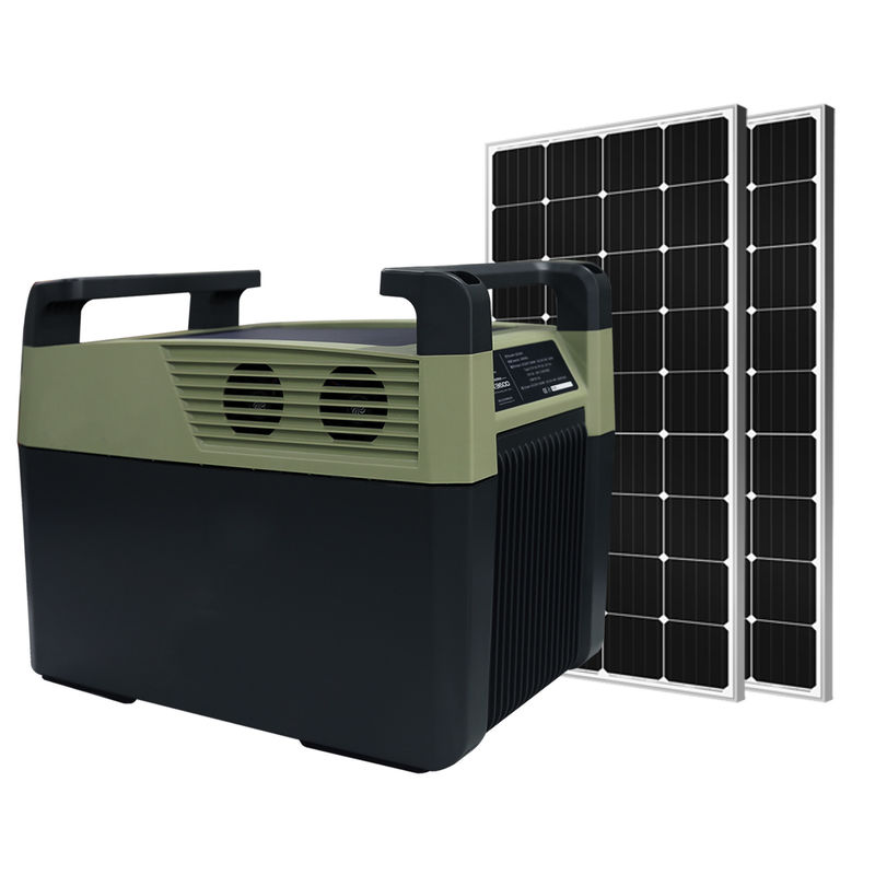 Equipo portátil de los generadores de los sistemas de energía solar del poder 3200W para el hogar con la batería de litio