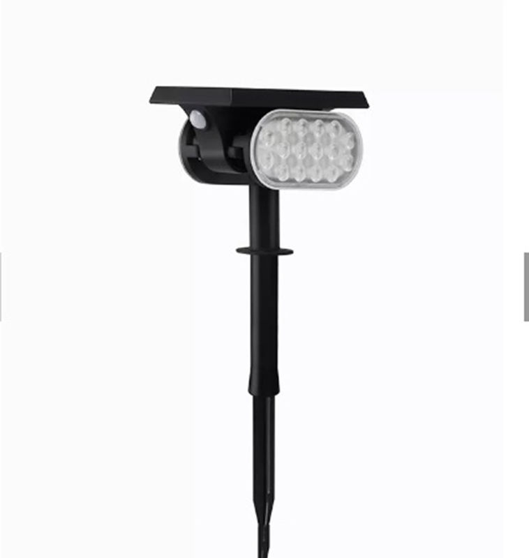 La yarda solar llevada impermeable del césped enciende el pórtico al aire libre derecho Ip65 del poder de Sun