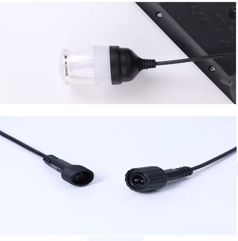 Led decoraciones solares al aire libre RGB luz fiesta Patio patio café impermeable IP65