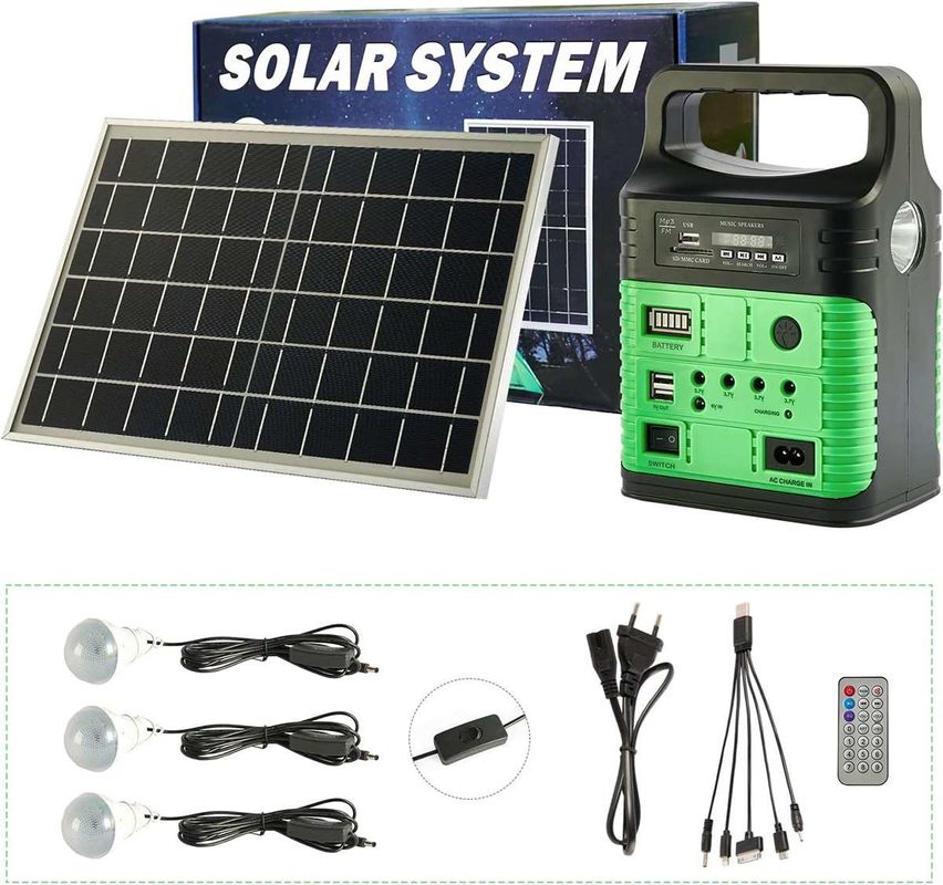 El panel solar interior casero que carga el poder portátil que acampa 3.7V*3Pcs de la luz del LED