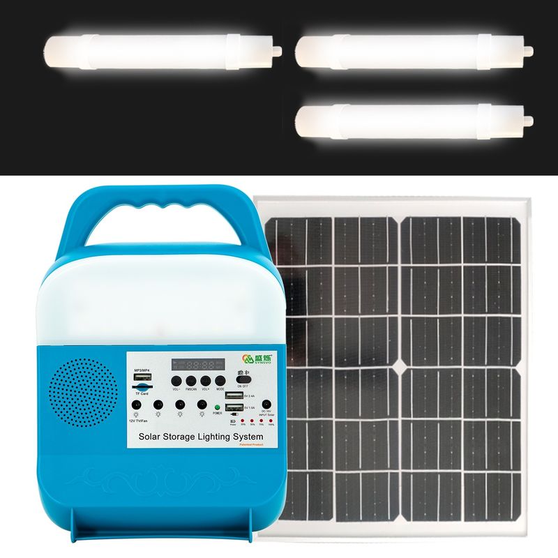 Sistema de generador de la energía solar de SRE-618-C que enciende emergencia con la radio de FM del Presidente de la música