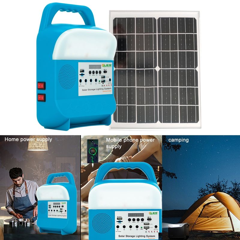 Equipos de carga de la energía de la Sistema Solar de la luz de los convertidores de DC/CA del móvil portátil casero de la manera