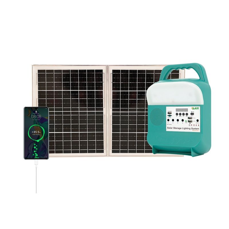 Todos en una energía portátil de las Sistema Solar de Offgrid para la pequeña energía casera 7000K