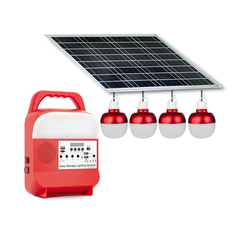Luz de destello solar que acampa recargable de la energía solar de la estación del poder de la estación portátil al aire libre del banco