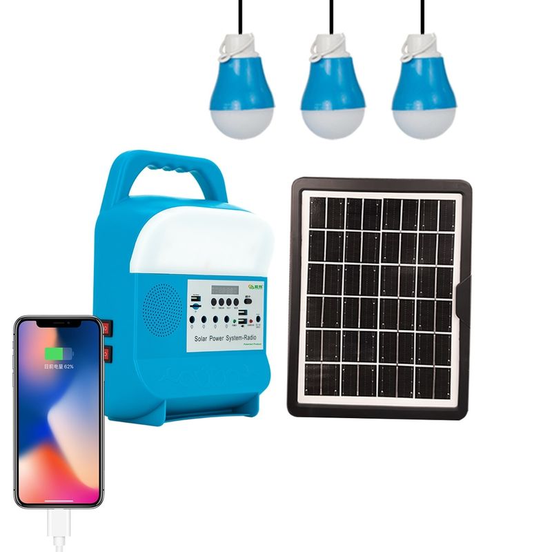 Lámpara solar al aire libre ahorro de energía llevada solar 585 llevados recargables del bulbo recargable ligero del Usb que acampa