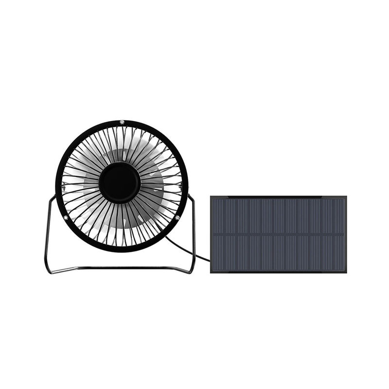 Fan de techo solar accionada de DC de la casa de Mini Ventilator Exhaust Fan Greenhouse Motorhome de la fan del panel solar