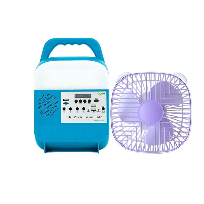 Sistema de iluminación solar de Kit With Speaker Solar Energy de la energía solar del sistema de generador de los sistemas de iluminación de la energía solar 5W