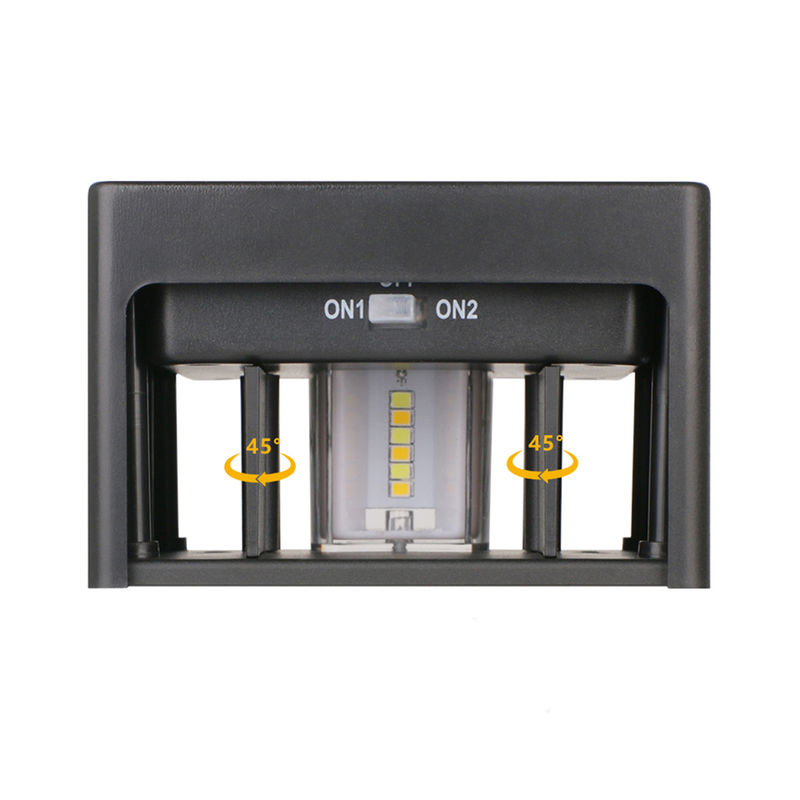 Ilumine la decoración nórdica de la pared de Sun de la luz 3.7V del sensor del jardín de la prenda impermeable solar de la lámpara