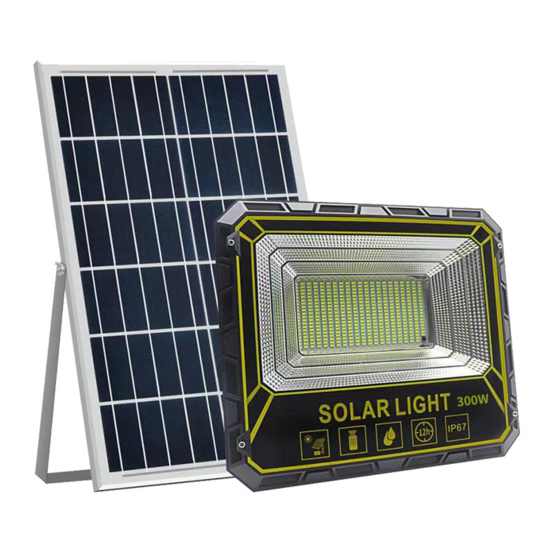 el jardín al aire libre solar de la prenda impermeable del sensor de la luz de inundación de la pared de 300W 600W llevó DC 6V