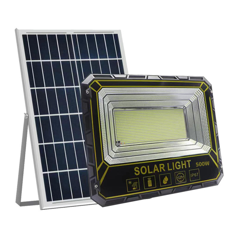 el jardín al aire libre solar de la prenda impermeable del sensor de la luz de inundación de la pared de 300W 600W llevó DC 6V