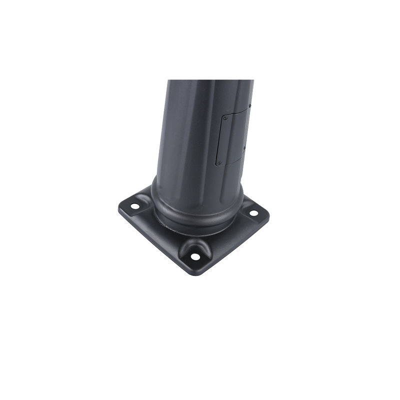 El 12M de encargo al aire libre Solar Street Light poste galvanizaron Smart llevado elegante poste el 15m