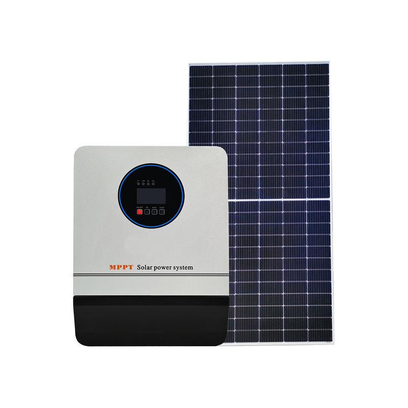 Eficacia alta del generador solar portátil global de la salida del sol del sistema residencial 5kw del borde de la rejilla