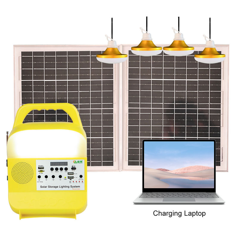 Generador que acampa portátil con el tipo Sistema Solar 45W 16V del puerto móvil de la carga de C