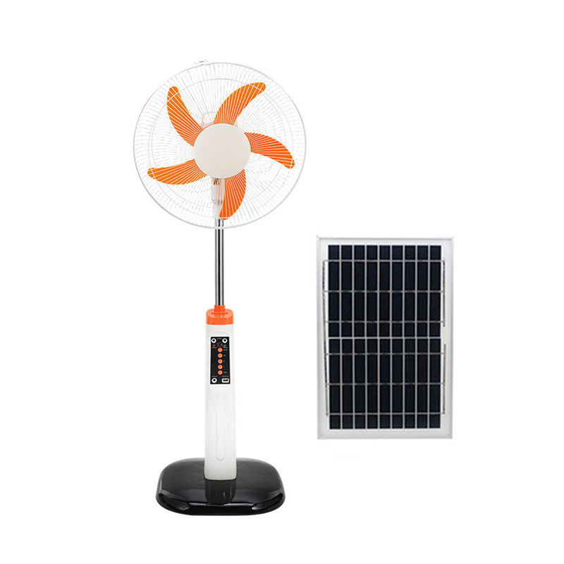 Base reforzada fan al aire libre accionada solar desmontable para la comida campestre al aire libre