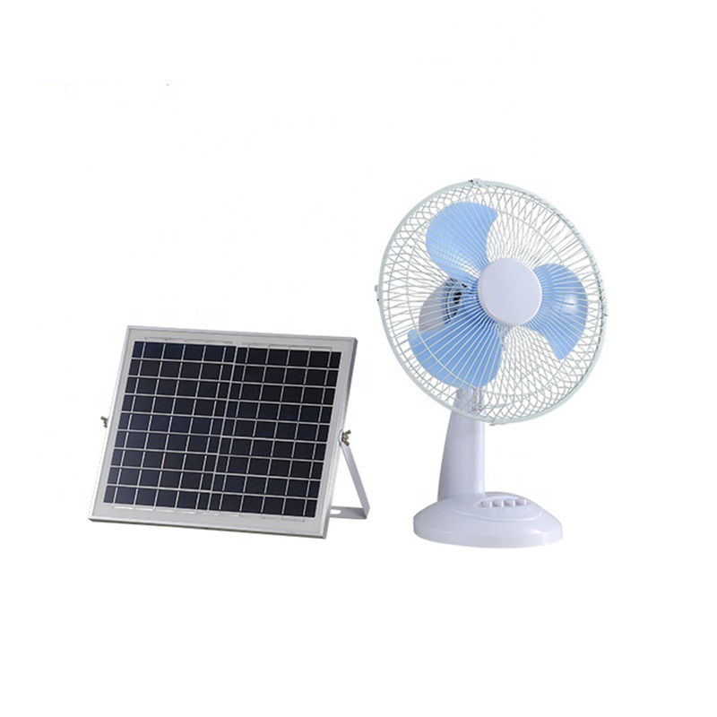 15W ajuste al aire libre accionado solar de los engranajes de la fan 3 para la fan casera del pedestal
