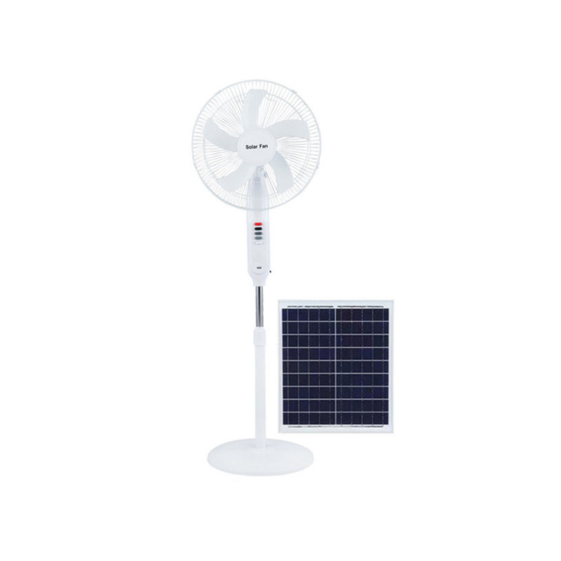 25W engranajes al aire libre accionados solares recargables del viento de la batería de litio de la fan 18650 3 con el panel