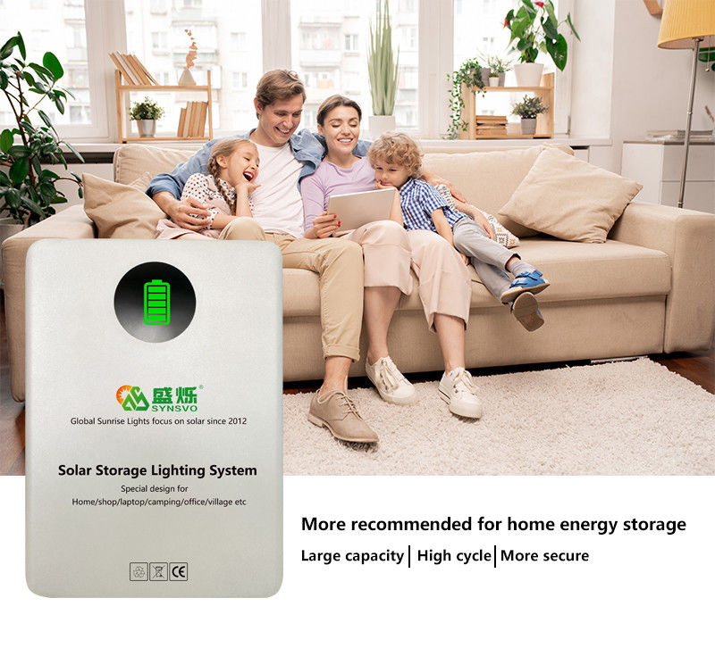 Larga duración de la batería Generadores solares portátiles 12V 12.5AH/12V 25AH 6-8 horas Tiempo de carga