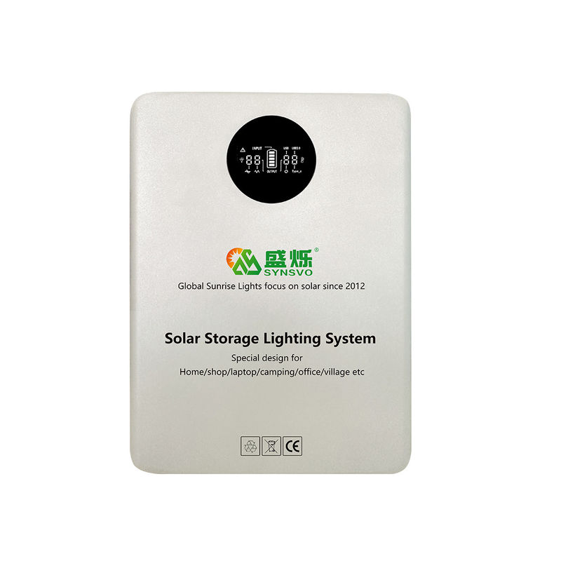 Generador del sistema 150W 300W del almacenamiento de energía de ROHS picovoltio con la central eléctrica del litio del panel solar