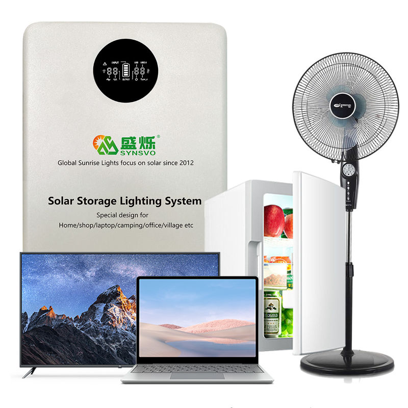 batería del sistema 12.8V 20AH del almacenamiento de energía de 150W picovoltio para las vertientes de los garajes de la emergencia que acampan