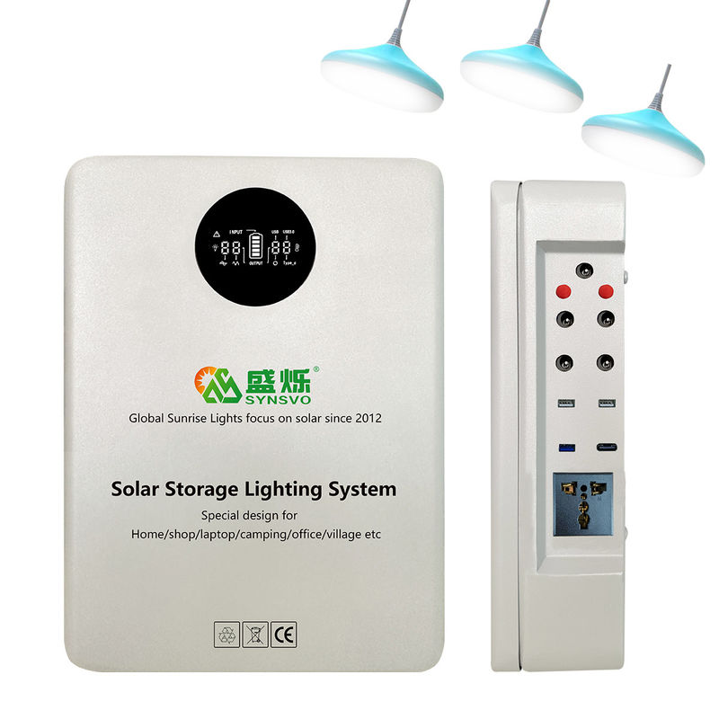 Batería de carga de los generadores del color de la energía solar de la estación blanca solar portátil monocristalina del banco