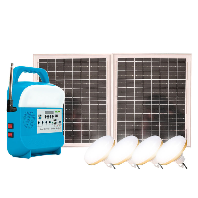 Central eléctrica de iluminación al aire libre interior de iluminación casera energía solar de bancos del poder de la garantía del equipo 2Y solar para el teléfono móvil 818
