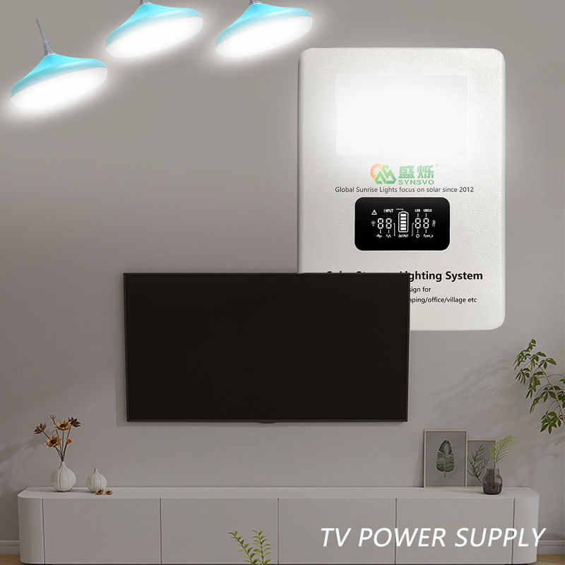 Generador portátil solar de la energía solar del litio Lifepo4 del sistema de energía del panel de 40W/60W 16V