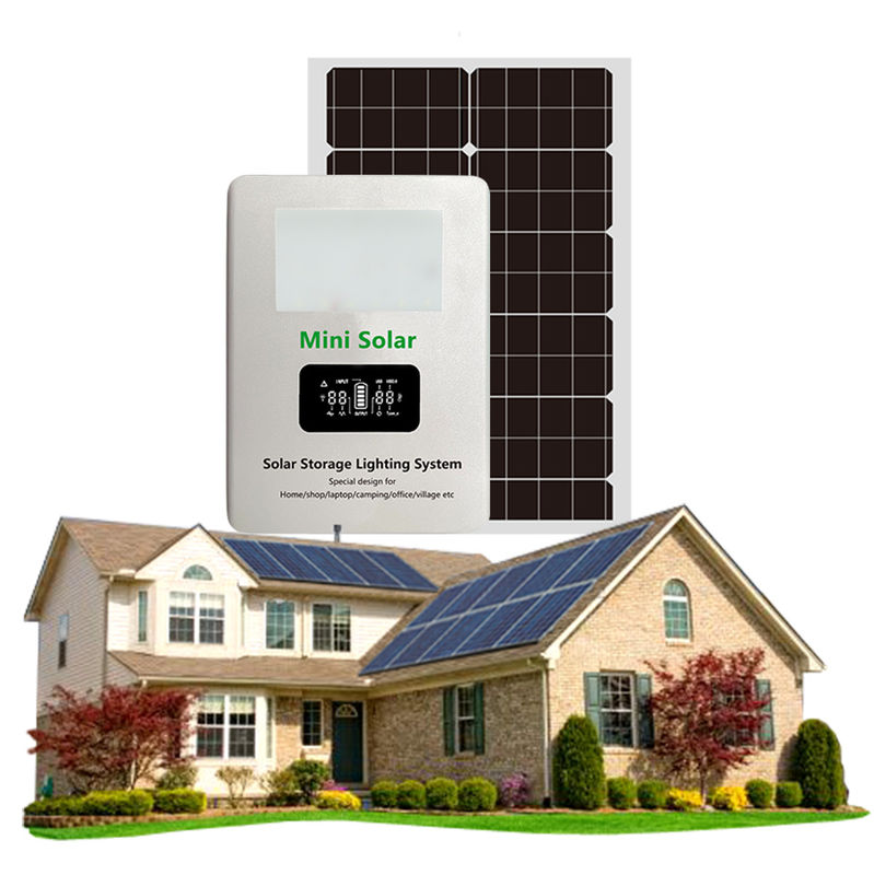 El panel al por menor de Kit With Battery Inverter Output 3.2~3.6A del panel solar de la caja