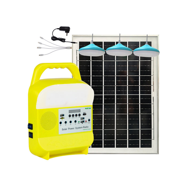 los bulbos solares portátiles 6000K colorean luces de techo de la temperatura interiores