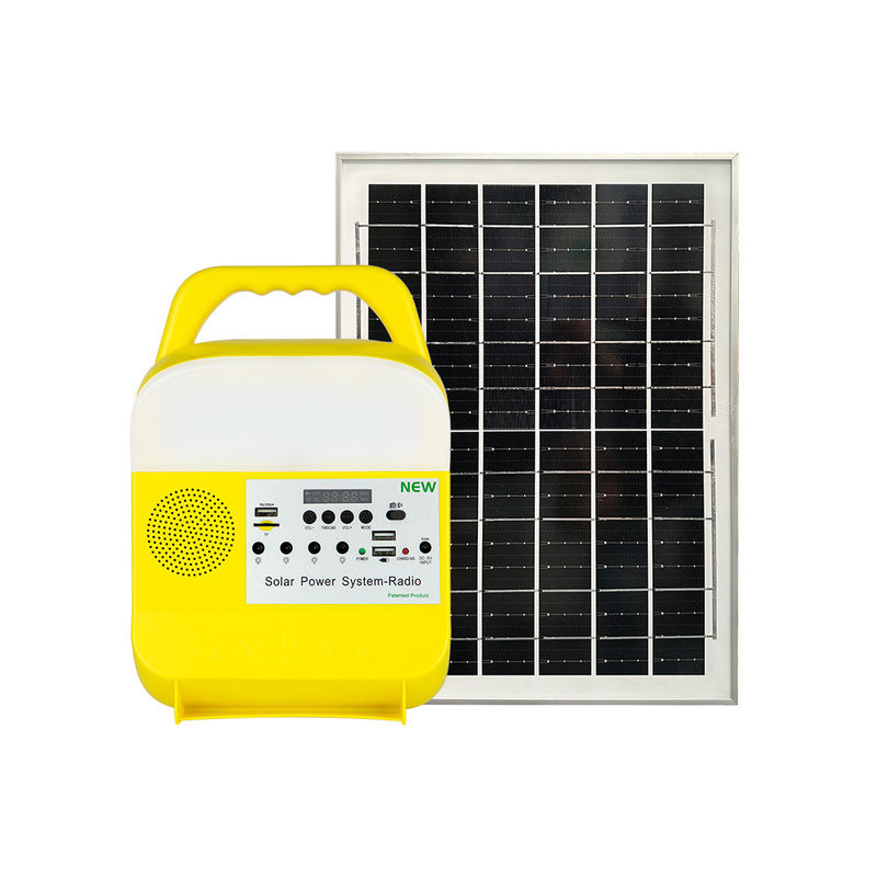interior solar SRE-6820 de las bombillas 8000mah 5W/*3Pcs LED el 17.1*8*25cm accionado