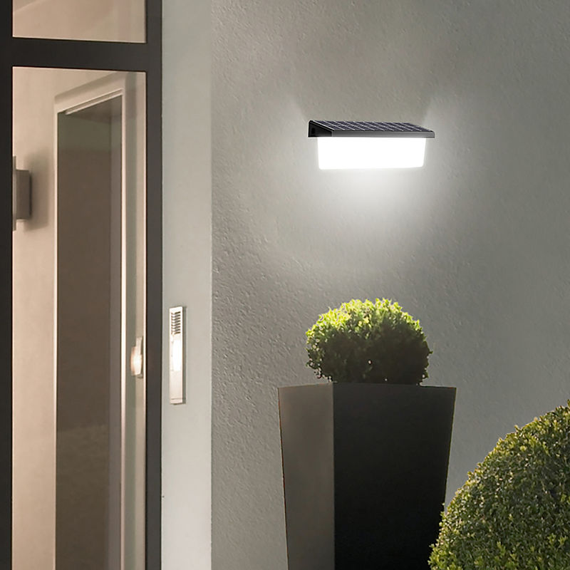 25.9*7.5*9.2cm Iluminación solar exterior B716 Modelo Iluminación solar exterior para el hogar