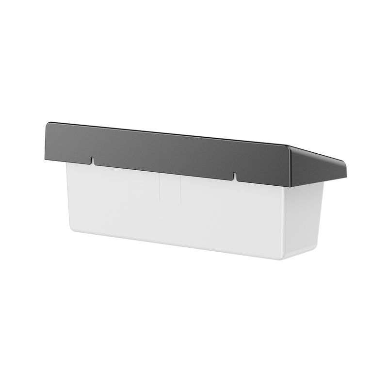 LiFePO4 3.2V/500mAh Iluminación solar de pared para exteriores Paneles solares de mono silicio/5V 2.5W