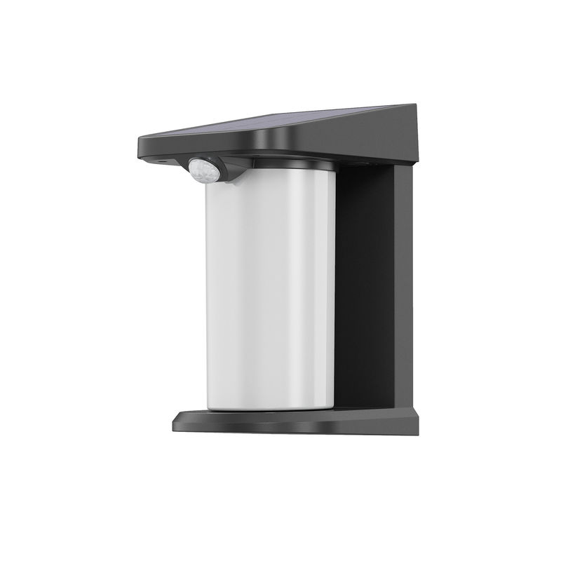 Luz de pared solar CRI 80 6000K-6500K Blanco neutro -5-50°C Sensor de movimiento decorativo Acción Luz de pared solar montada