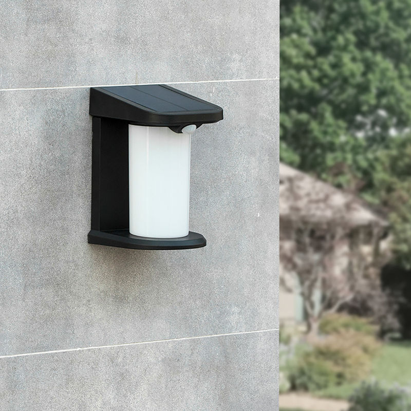 12.5*10.4*18cm Iluminación solar de pared B719 Número de modelo Lámpara de pared Led Iluminación solar de jardín exterior