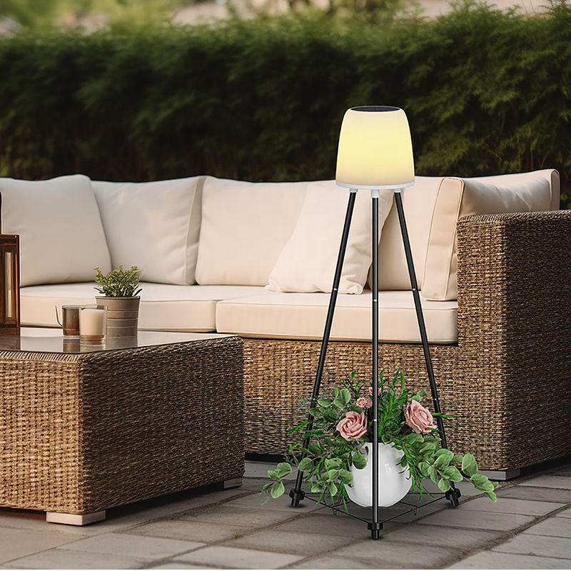 ABS/Iron LED luz solar de decoración exterior 22*20*40.5 CM caja interior 1.9KG GW