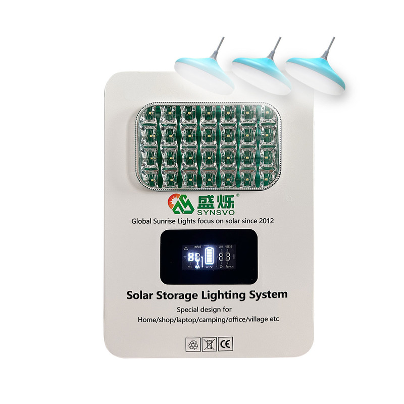 Sistemas de generación solar portátiles de 12V 25AH para la independencia energética China Productos solares