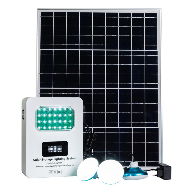SRE-938 Generadores solares portátiles confiables de 12V 25AH con capacidad de batería y panel solar monocristalino