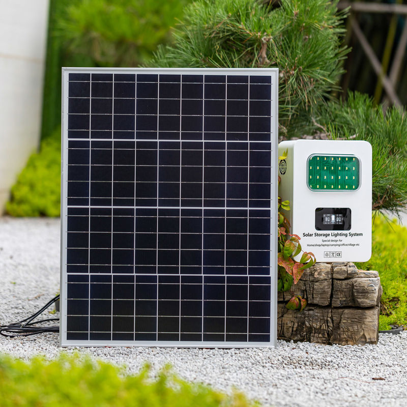 12V 25AH Capacidad de batería Generadores solares portátiles para aplicaciones versátiles Productos para el hogar solares