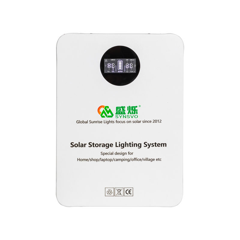 Panel monocristalino Sistemas de generación solar portátiles Energía confiable en cualquier lugar Sistema de energía solar para el hogar