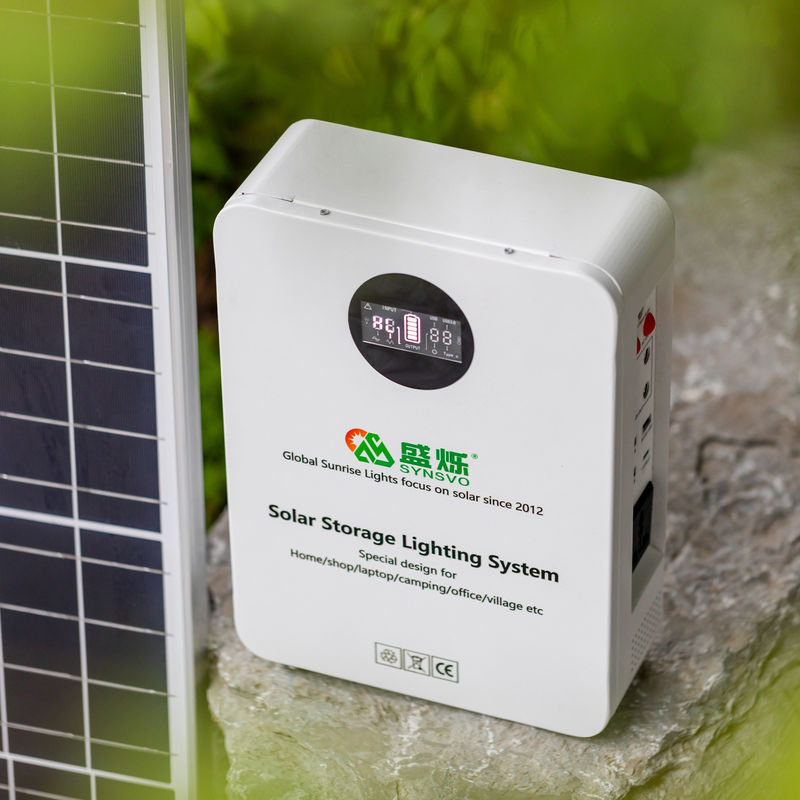 Generadores solares portátiles con paneles solares monocristalinos Generador solar para operar refrigerador