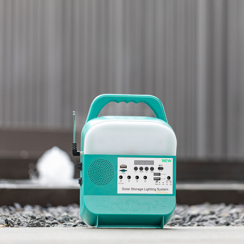 12.8V 10000mah Capacidad de la batería Sistema de iluminación solar para el hogar con clasificación IP 65 Sistema de energía solar fuera de la red