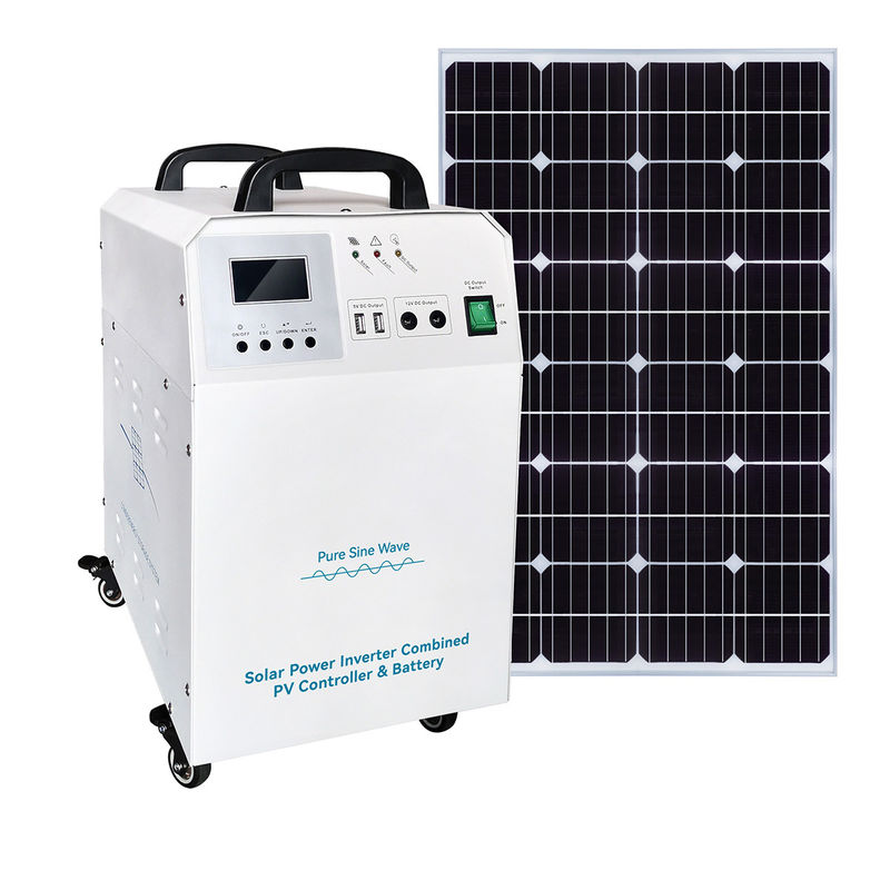 Sistema de energía de paneles solares de inversor fuera de la red con caja de unión IP65 - paquete 56*33.5*34.5cm