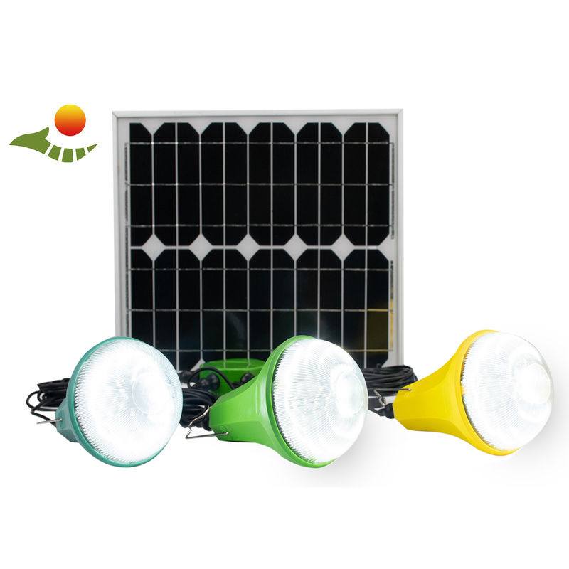 Kit de luz solar versátil y portátil 3.8 kg/conjunto adecuado para cualquier entorno