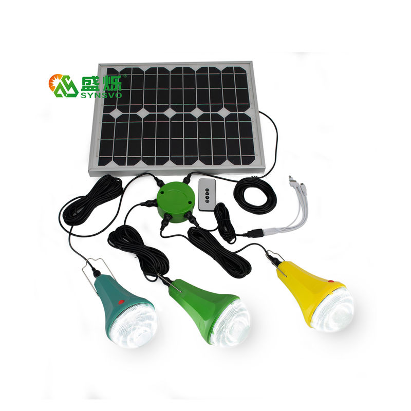 Eficientes equipos de iluminación solar LED portátil para el hogar 20W Para el hogar SRE-88G-3