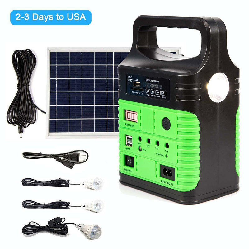 7500mah Batería de litio LED Luz de emergencia solar Rendimiento duradero Energía solar en los hogares